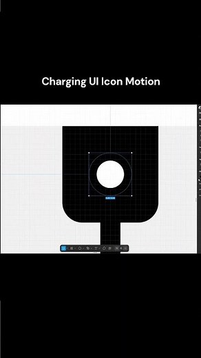 ⚡Charging UI Icon Animation in Figma #figma #uidesign #uimotion