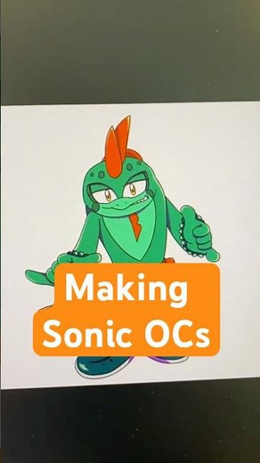 Making Sonic OCs is fun ✨