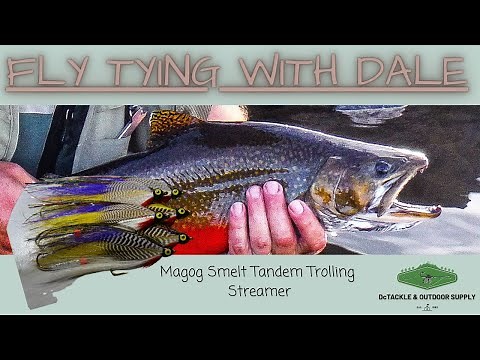 Tying the Magog Smelt - Tandem Trolling Streamer