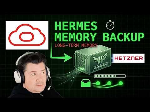 Von Aufschieberitis zur Routine: KI-Gedächtnis Backup mit Hermes + Hetzner