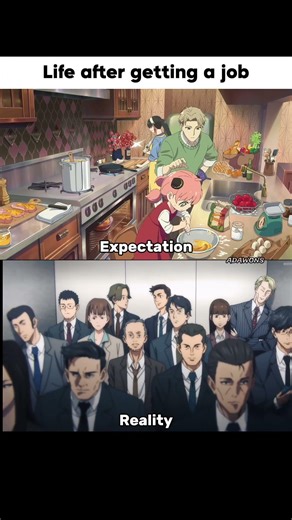 reality is disappointing... #jjk #spyxfamily #anime #memes