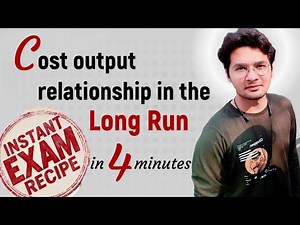 Cost Output Relationship in the Long Run | Long run- Total,Average,Marginal cost | Unbeaten Learning