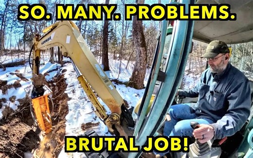 [FarmCraft101] DIY Hydro - 锤击基岩以制作尾水管。疯狂的摇滚！