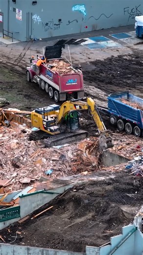 Kiln Media | Lolo school demo is moving right along. @jj_excavating is tearing it all up and moving it out. #demolition #teardown #excavation #development | Instagram