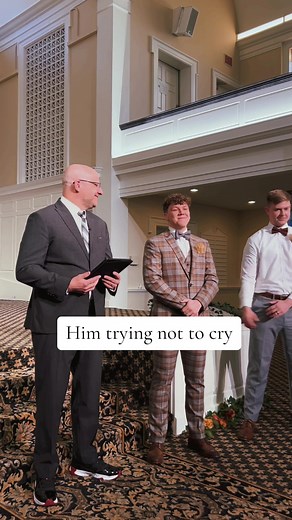Bride Walking Down the Aisle - Emotional Husband Reaction