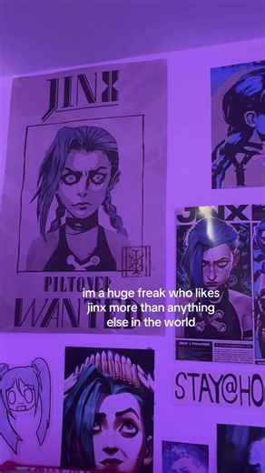 she is me i am her #jinx #jinxarcane #arcane #xyzabc #fyp | jinx arcane