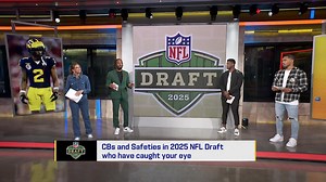 Which CBs, safeties have caught your eye entering the 2025 NFL Draft? | 'GMFB'