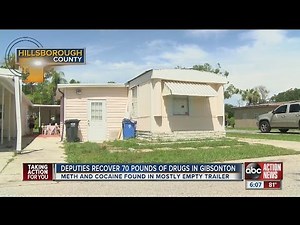 Man arrested with 48 pounds of meth, 22 pounds of cocaine