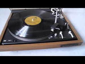 Dual CS 721 Plattenspieler / Turntable