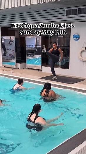 Join @powerpluswellness in NYC for their next Aqua Zumba class - Sunday, May 18th at 4:10 PM 🔗 in bio https://plusmodelmag.hopp.to/Aqua ZumbaMay18 | Plus Model Magazine