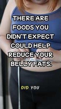 Foods You Didn’t Expect Could Help Reduce Belly Fats --- #highrawvegandiet #food