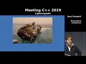 Associative containers - Jean Guegant - Meeting C++ 2019 lightning talks