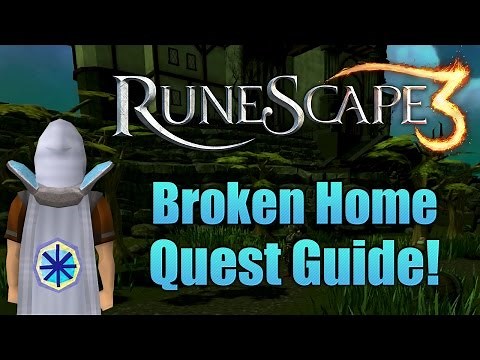Runescape 3: Broken Home Quest Guide!