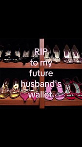 Glamorous Woman Enjoys Shopping for Shoes