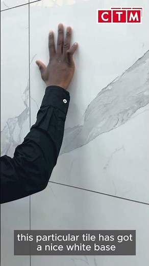 Carrara White Polished Hard Body Floor Tile - 600 x 600mm