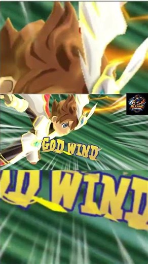 الريح الإلهية تحمل هجوماً ساحقاً! 🌬️✨ #anime #4k #shorts #animegaming #soccer #gameplay #games