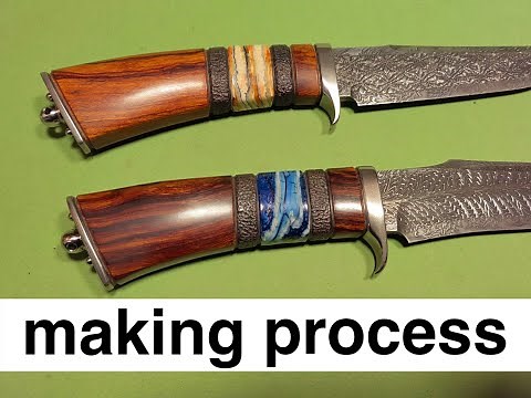 Custom Knives Making Process | Crafting Masterpieces with Noblie #customknives #knifemaking