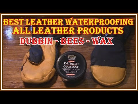 DUBBIN LEATHER WAX APPLICATION REVIEW - LEATHER WATERPROOFING MADE EASY AND LONG LASTING