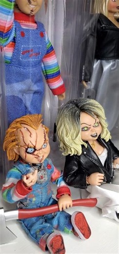 Bride of Chucky toy display setup #brideofchucky #neca #foryou