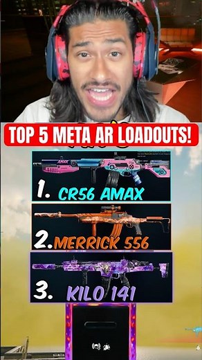 Top 5 META AR LOADOUTS In Warzone Season 6!