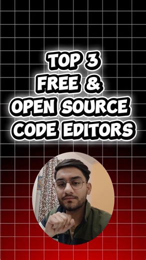 Top 3 Free & Open Source Code Editors Every Developer Should Know #codingshorts