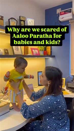 Best Indian Breakfast for Babies & Toddlers – Aaloo Paratha Myth Busted #breakfast #babyfood