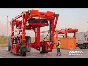 Container handling, container emptying - Combilift does both