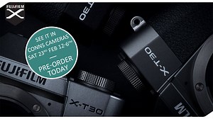 The new FUJIFILM X-T30 packs a whole host of premium features in a smaller and lighter body. It has the same phase-detection AF system as an X-T3, with almost 100% frame coverage, blackout-free high-speed continuous shooting of up to 30fps, monochrome adjustment function, Color Chrome effect and Sports Viewfinder mode while also offering functions that cater to the less professional photographer, such as the Advanced SR Auto function as well. Find out more @ https://conns.ie/X-T30 | Conns Camera