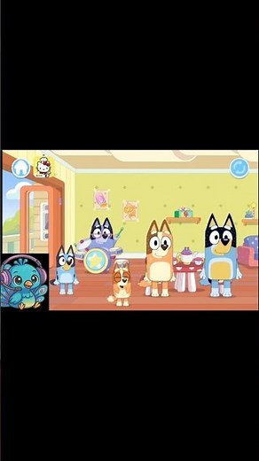 Nana Plays the Drums 🥁 Bluey Lets Play 🐶 Fun Bluey Games for Kids ❤ #blueygame #bluey