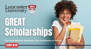Lancaster University GREAT Scholarships for International Students - Scholarship Positions 2024 2025