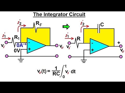 Electrical Engineering: Ch 6: Capacitors (21 of 26) The Integrator Circuit