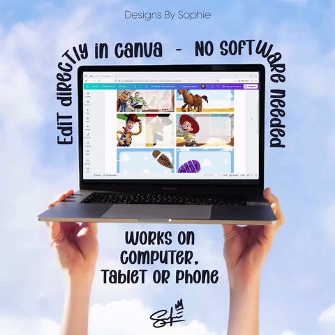 Editable School Labels for Kids | Space Cowboy Name Labels | Back to School Printable | Canvatemplate - Etsy