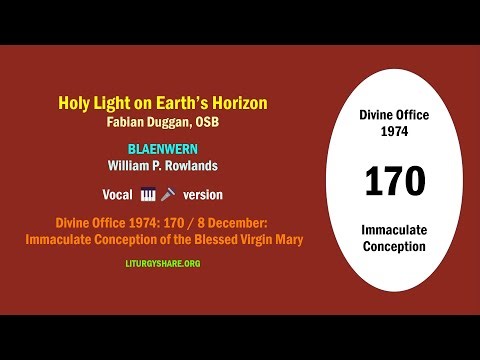 Holy Light on Earth's Horizon [Duggan / BLAENWERN] vocal