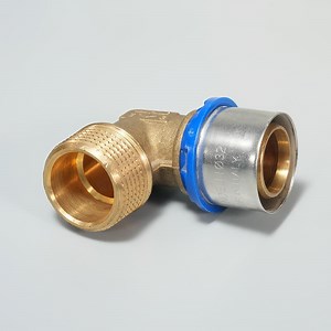 [Hot Item] Accesorio de tubo de agua de plástico de codo de latón para ajuste de presión de Bornic Pex/PPR/PVC