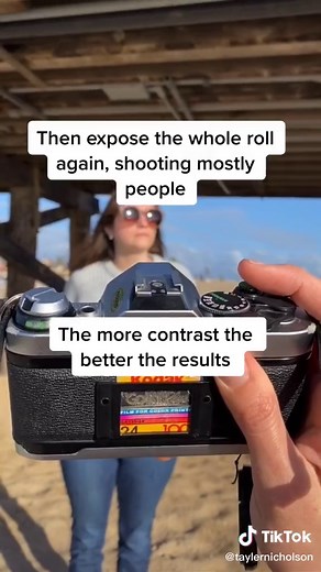 Mystery double exposures - my favorite photo technique 👽 #photomagic #film #photohack