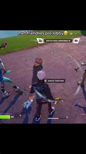 Encuentros amigables en Fortnite: un momento especial