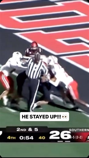 NCAA FCS Football | He stayed up!!! 👀 Southern Utah putting this one away. #FCS x 🎥 ESPN+ / @suufb | Instagram