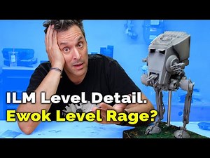 Merlin Models Studio Scale AT-ST - Build, Paint and Review!