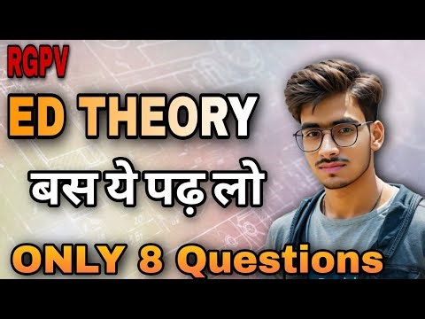 ED Theory/ Exam 2025 |One shot/CAD/Projection /Most important Questions |B.Tech RGPV#trendingvideo
