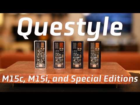 Questyle M15i Blue and Purple Special Editions VS original Black and Silver M15c! All Winners!