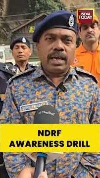 NDRF Conducts Disaster Awareness Drill In Doda, Demonstrates Flood & Rescue Operations