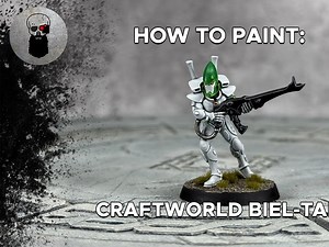 宝箱战锤涂装【Warhipster】对比漆 比耶-坦方舟守护者 Biel-Tan Guardians 战锤40K艾达灵族