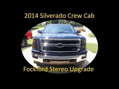 2014 Silverado Crew Rockford Fosgate Audio system
