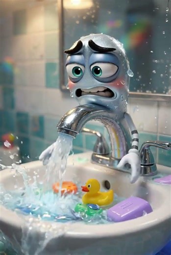 water saving #funny #viral #video #ai #viralvideo #views #kids #helpmemakethismakesense#shorts