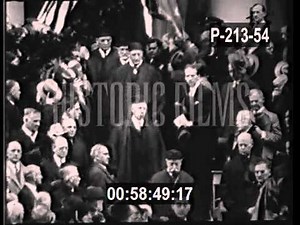 HERBERT HOOVER INAUGURATED - 1929