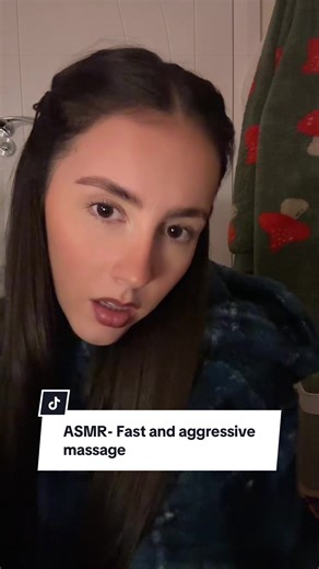 ASMR- Fast and aggressive massage🧴 #asmr #fastasmr #fyp #massage #sleep