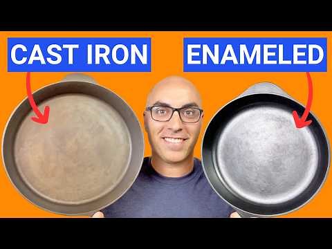 Cast Iron vs. Enameled Cast Iron: My Tests Reveal the REAL Differences