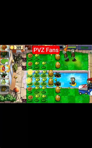 PVZ - Watch Jalapenos destroying Zomboni (Ice car Zombies) #pvz #pvzgameplay #shorts #shortsfeed