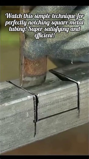 Easy Square Tube Notching Trick