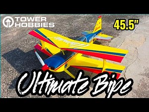 Tower Hobbies Ultimate Bipe cool flight with Pooley @NOMAC field